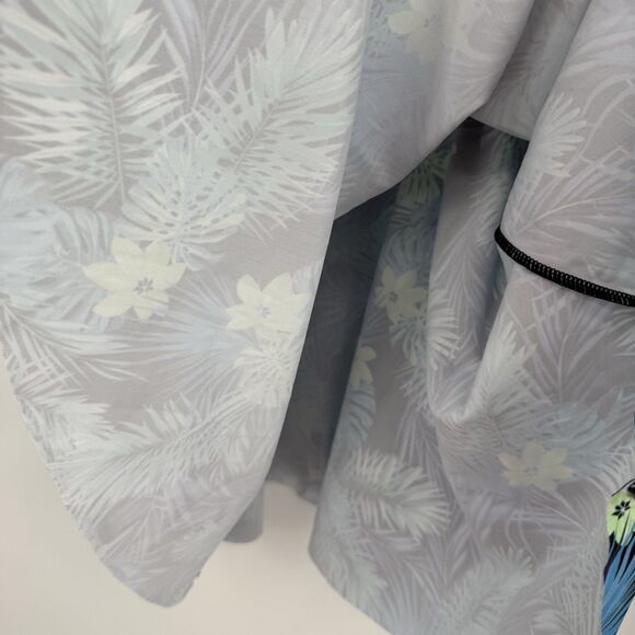 Unbranded Tropical Leaf Pattern Tankini Top Plus Size XXL Beach - Picture 5 of 9